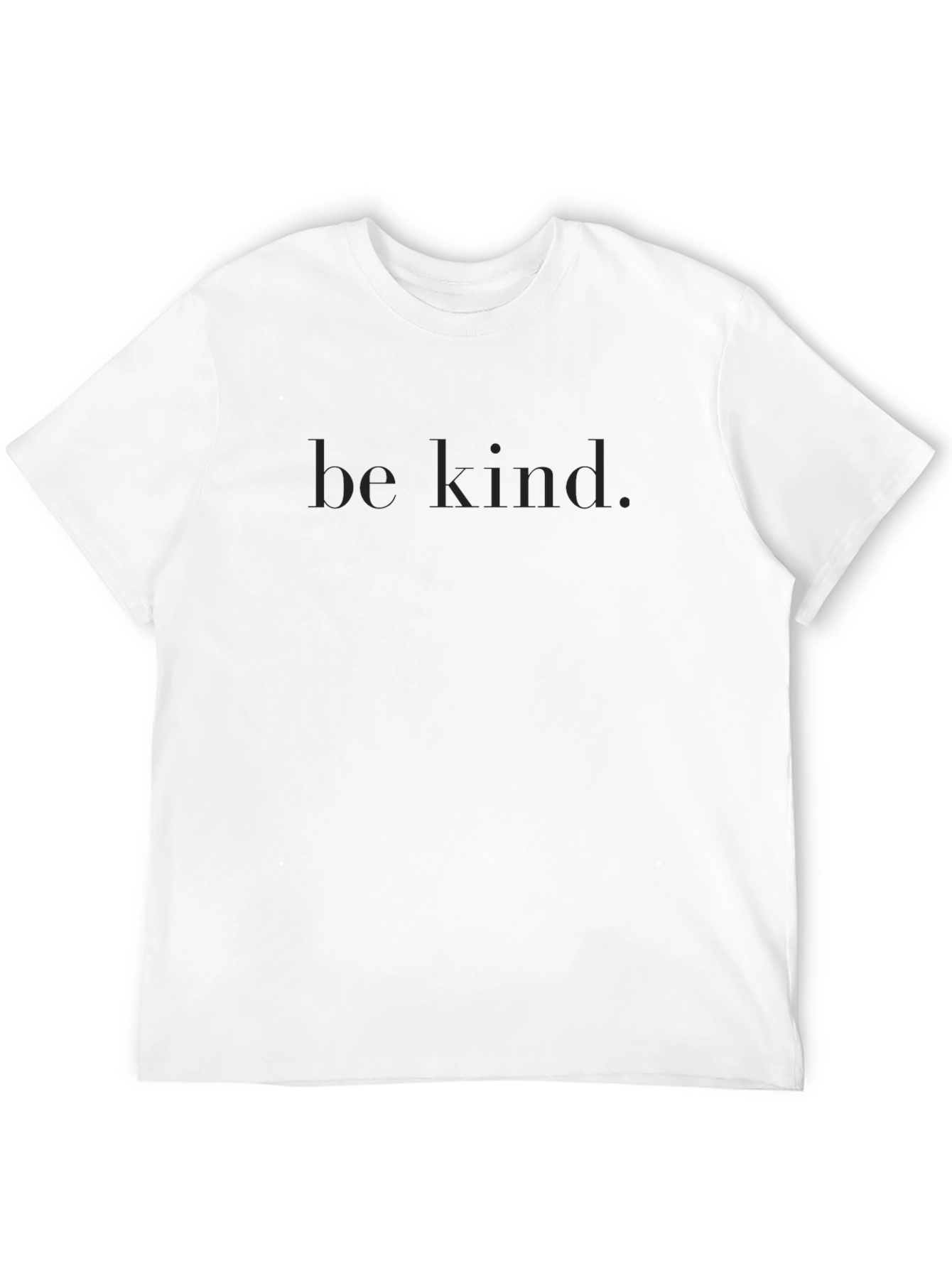 Be Kind Black Tee - Stylish and Comfortable
