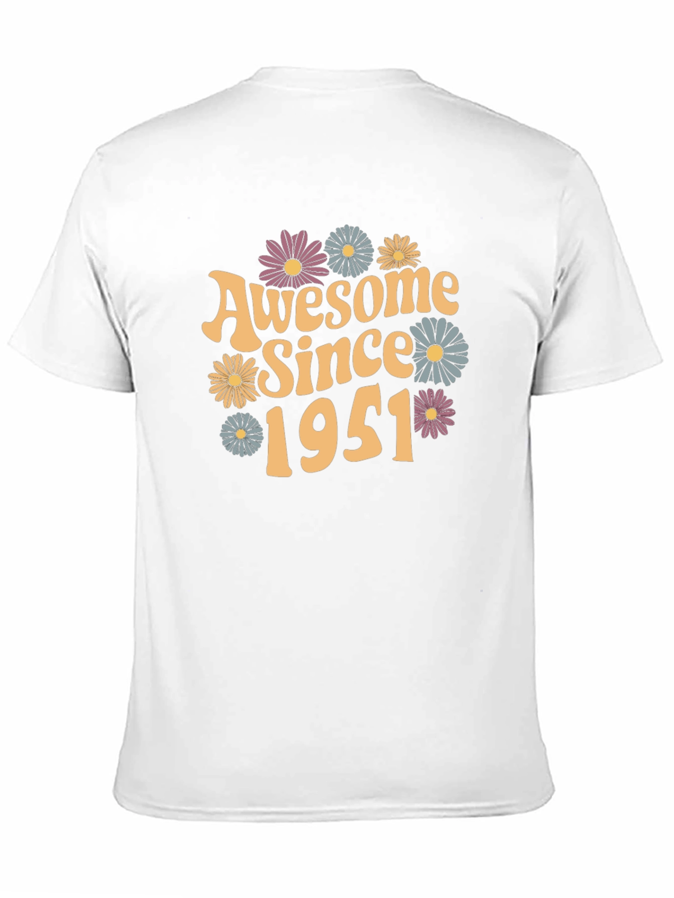Awesome Since 1951 Floral Graphic Tee