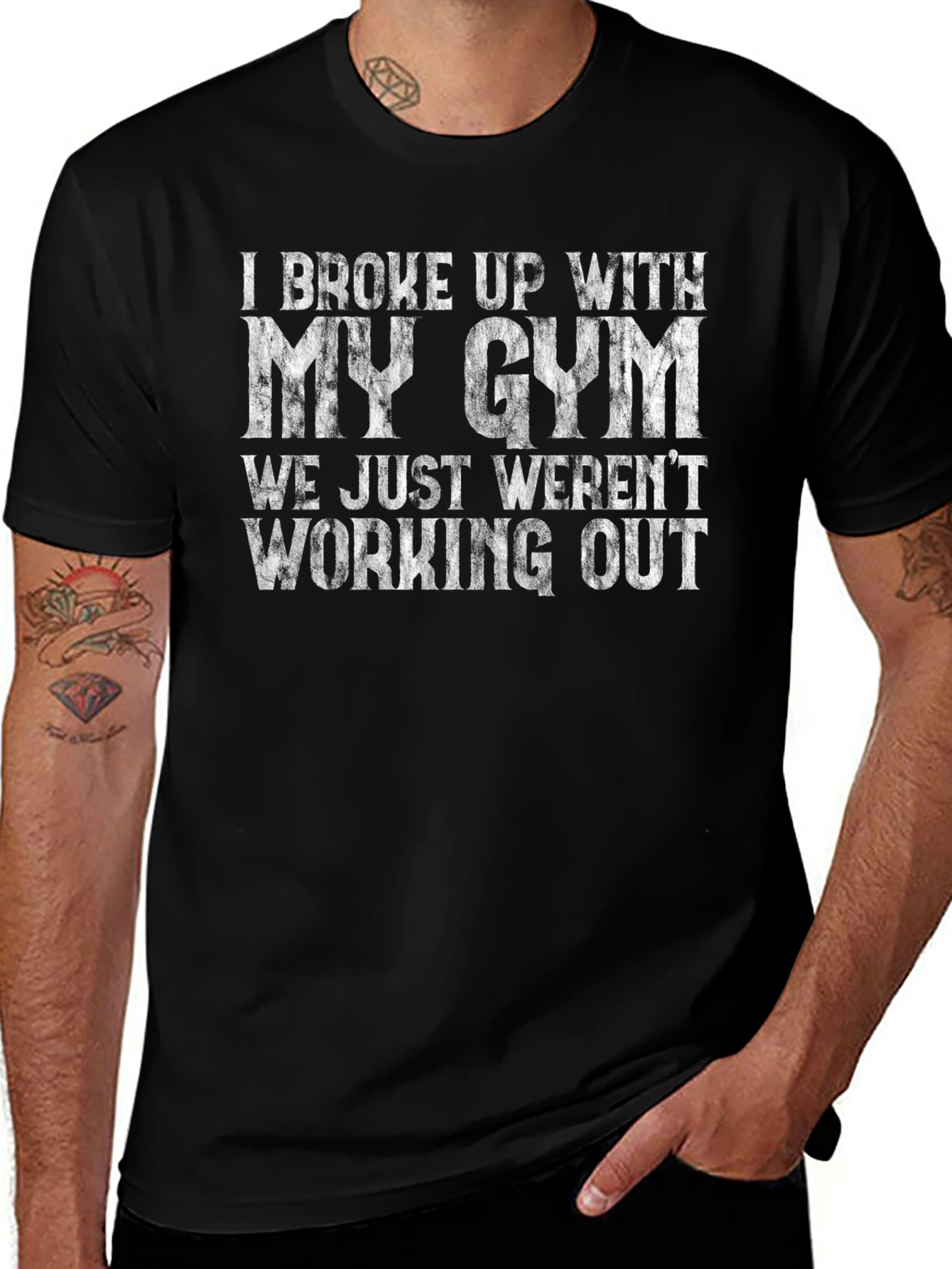 I Broke Up With My Gym T-Shirt