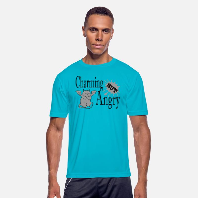 Charming but angry little devil cat funny quote