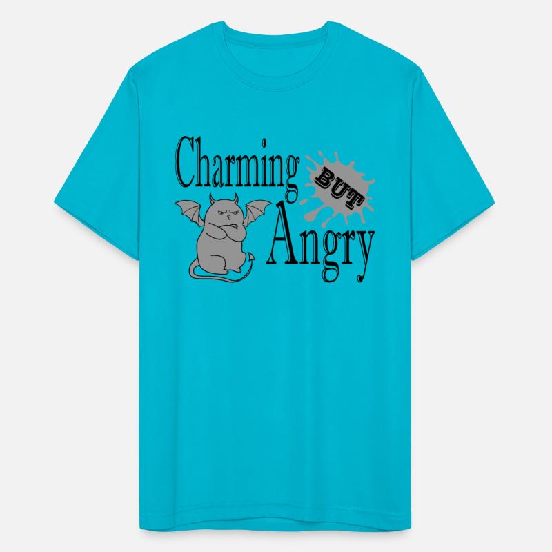 Charming but angry little devil cat funny quote