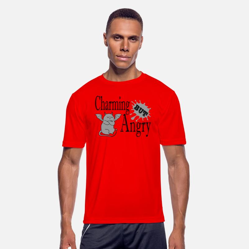 Charming but angry little devil cat funny quote