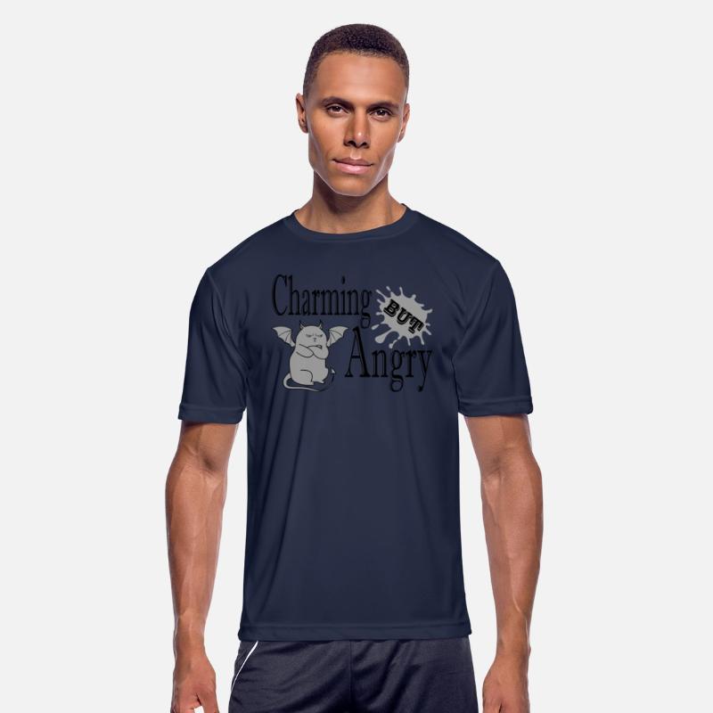 Charming but angry little devil cat funny quote