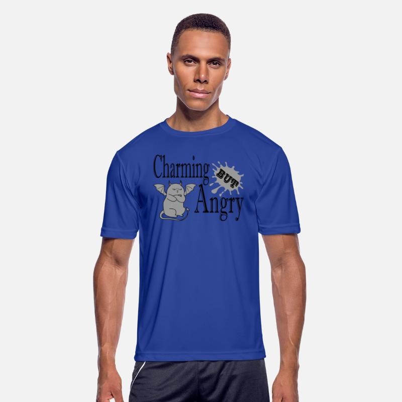 Charming but angry little devil cat funny quote