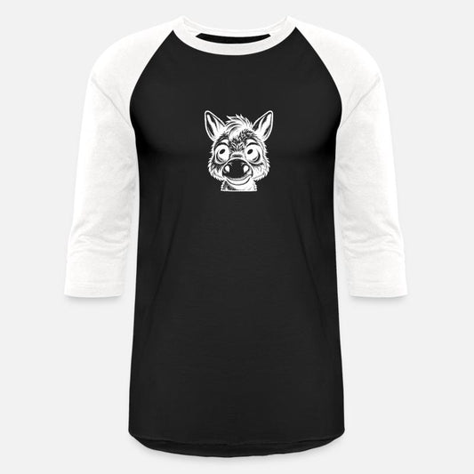 Charming Donkey Drawing With Humorous Facial