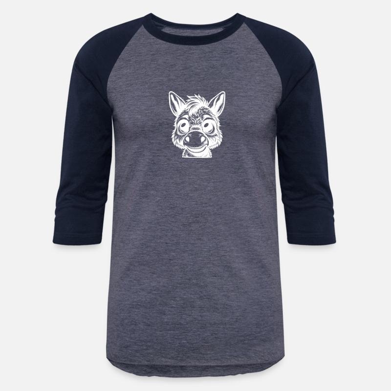 Charming Donkey Drawing With Humorous Facial