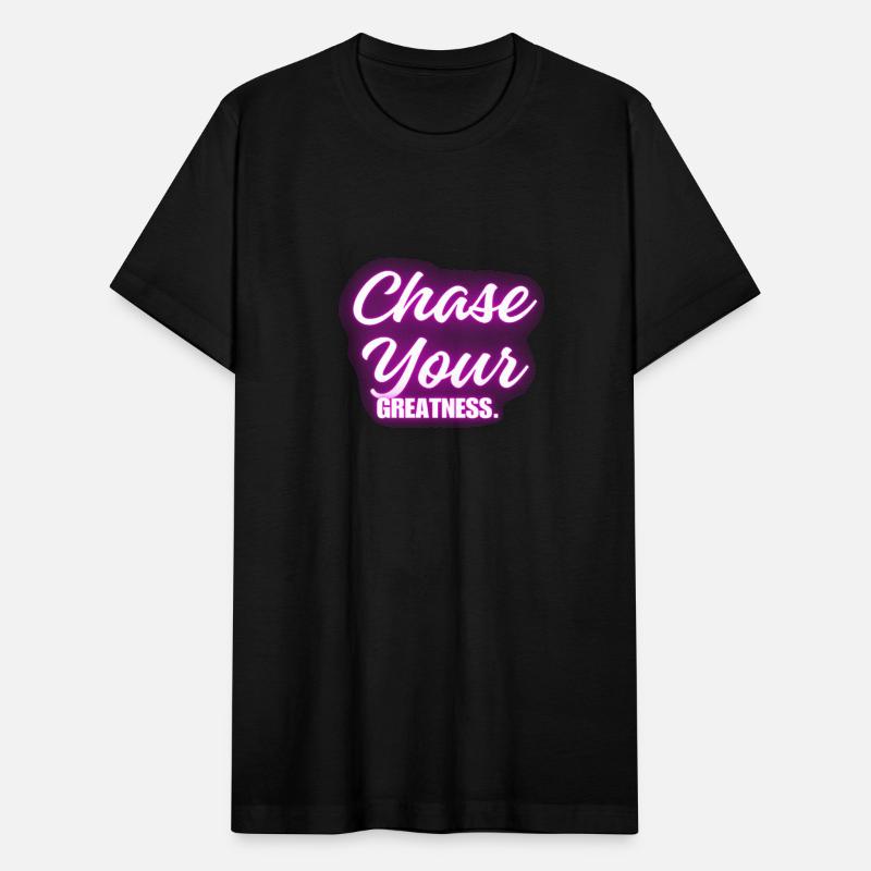 Chase Your Greatness Motivational T-Shirt Design