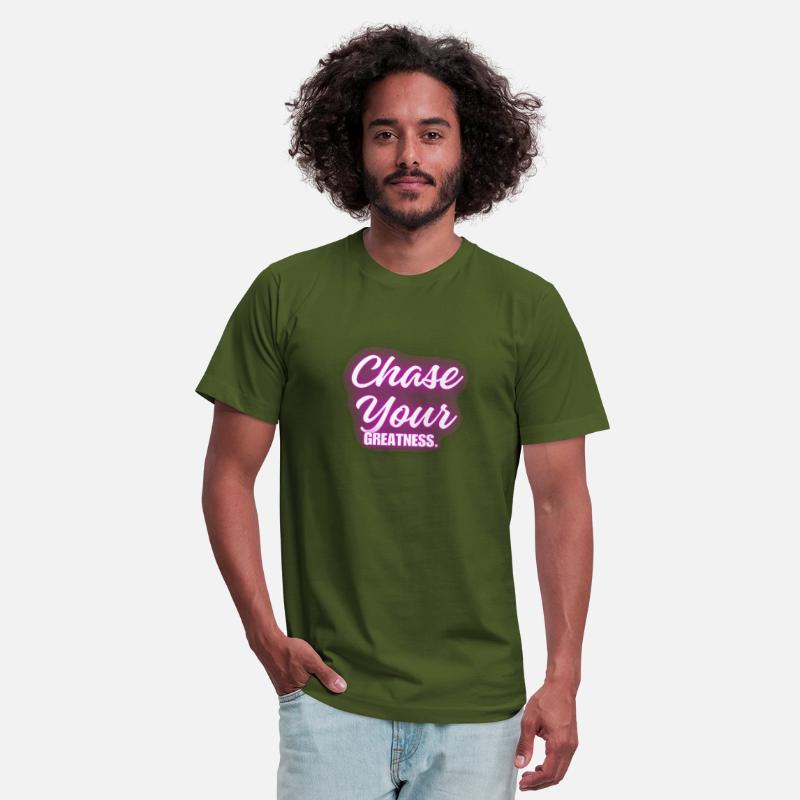 Chase Your Greatness Motivational T-Shirt Design