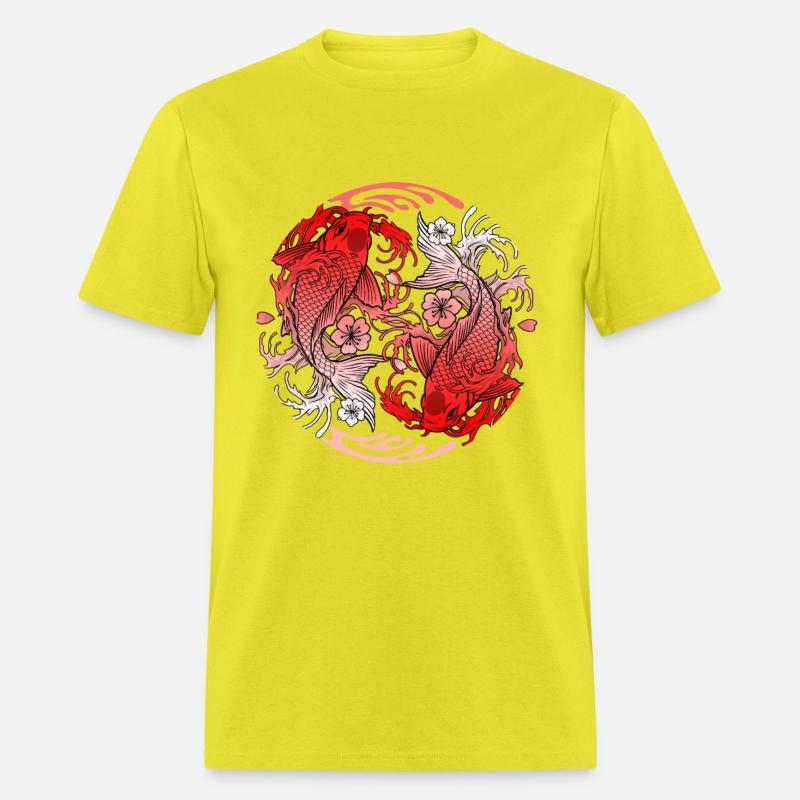 Cherry Blossom Shirt, Japanese Koi Carp