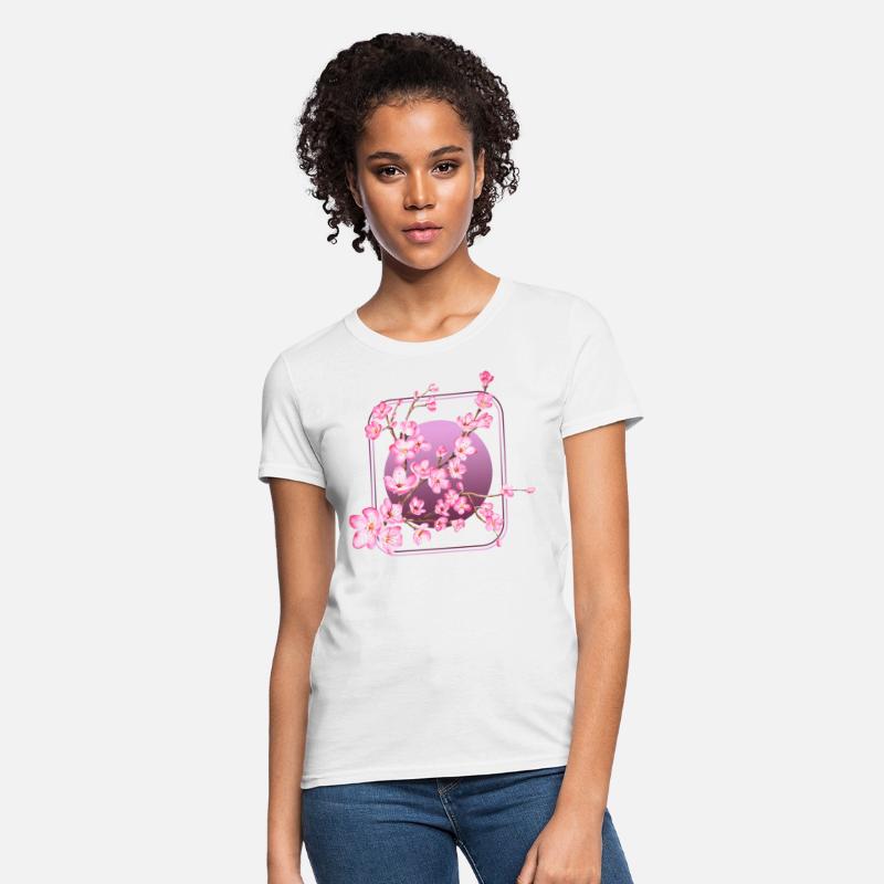 Cherry Blossom Shirt, Pink Sakura Kawaii