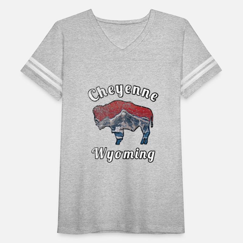 Cheyenne Wyoming With Flag Themed Mountain Scenery