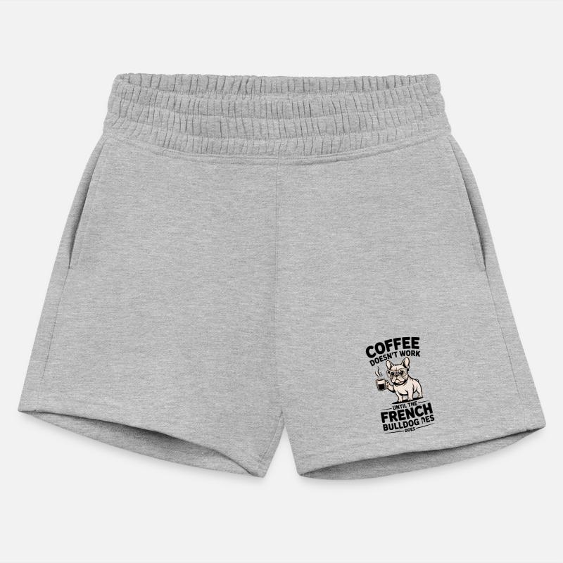 Chic French Bulldog with Coffee Mug