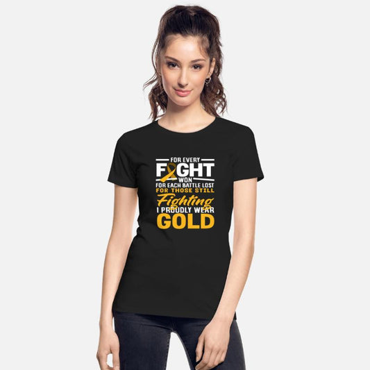 Childhood Cancer Awareness Proudly Wear Gold