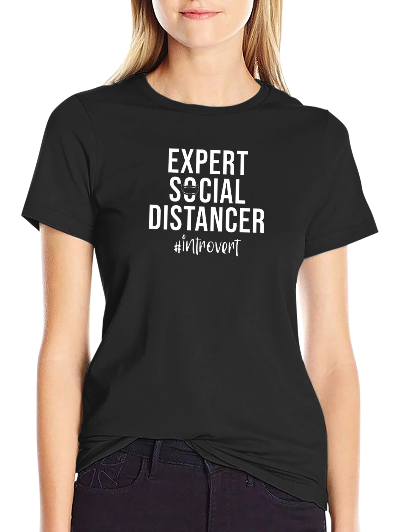 Expert Social Distancer Introvert T-Shirt