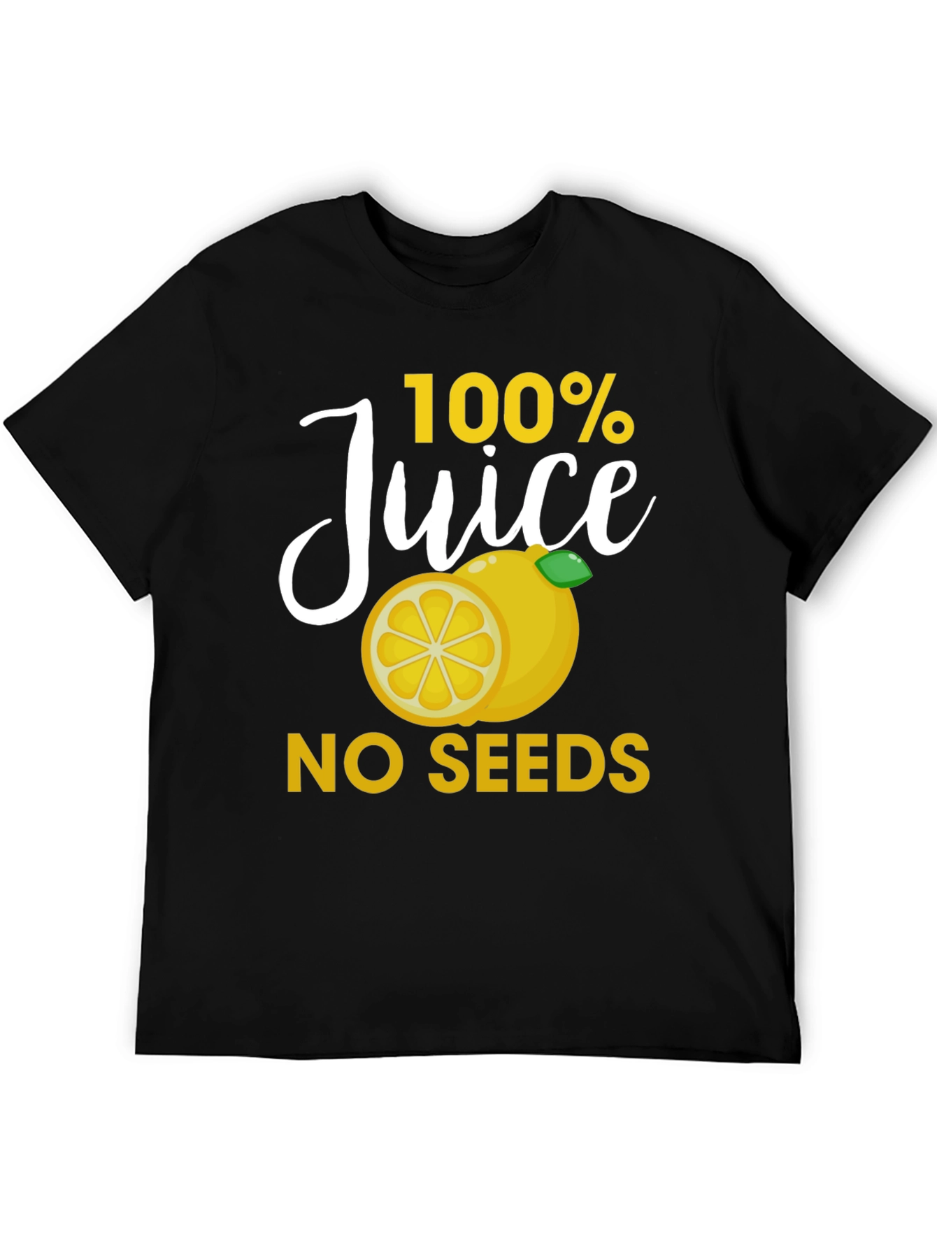 100% Juice No Seeds Graphic T-Shirt