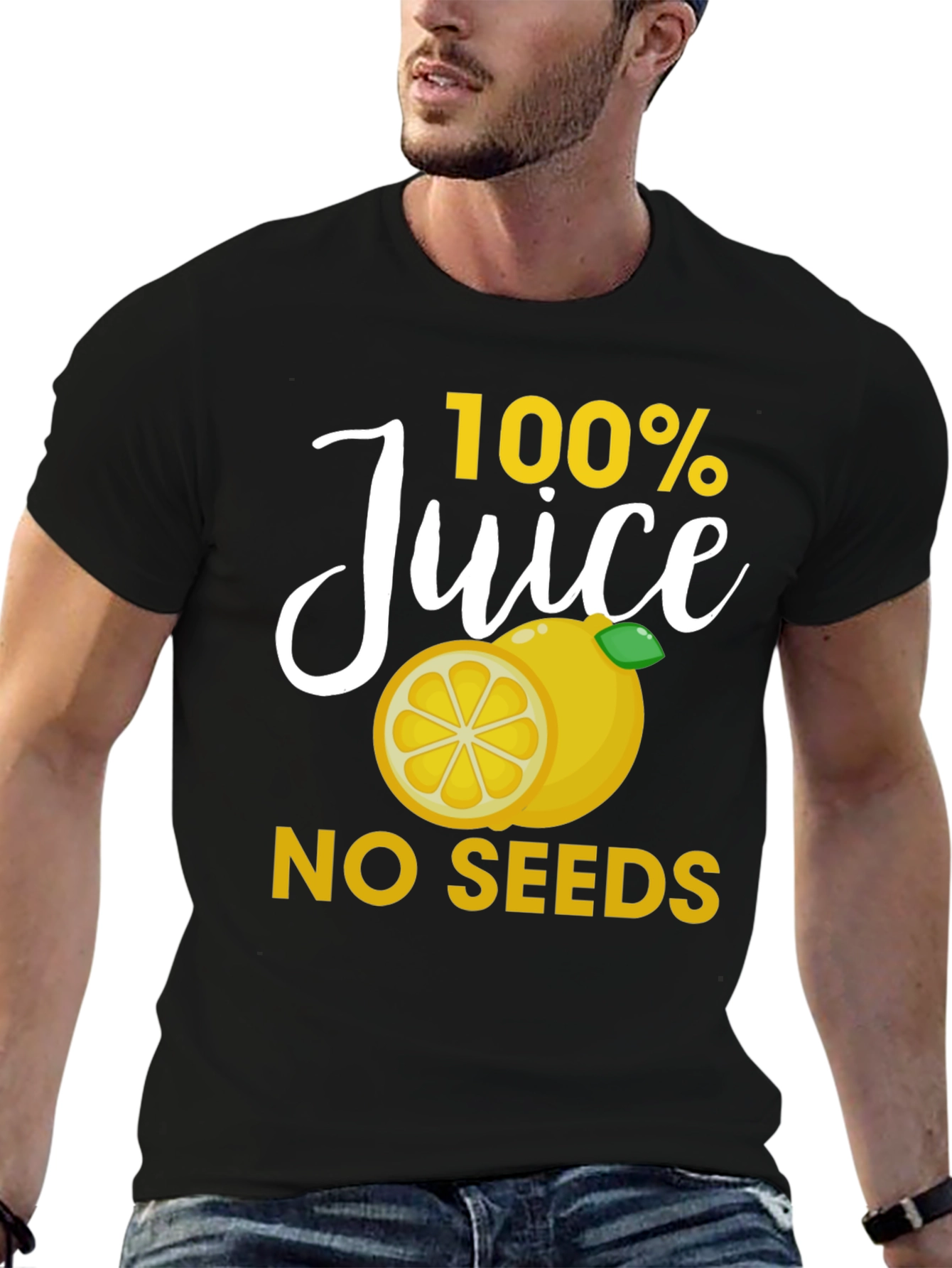 100% Juice No Seeds Graphic T-Shirt