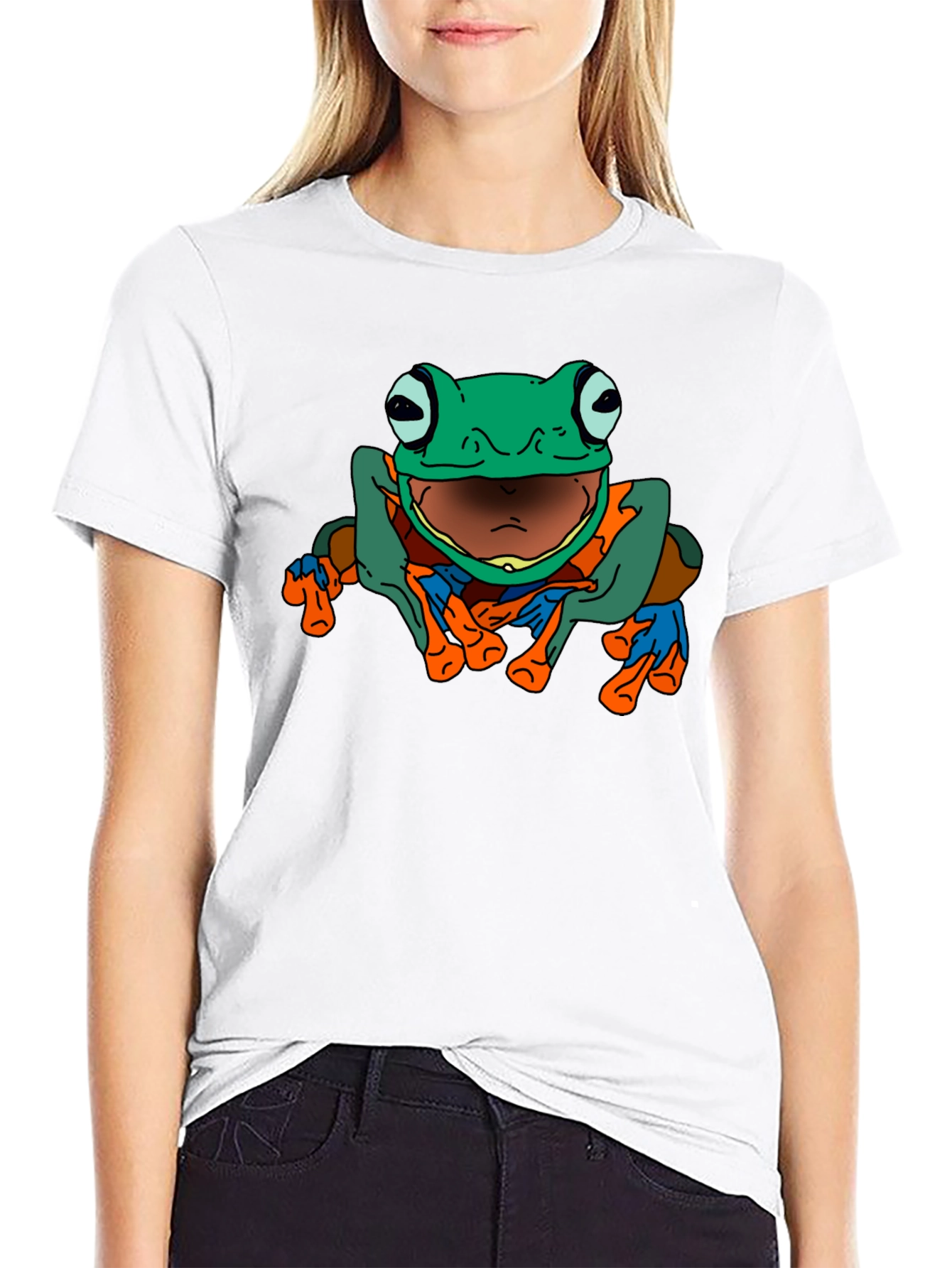Frog Graphic Tee - Mens Black T-Shirt