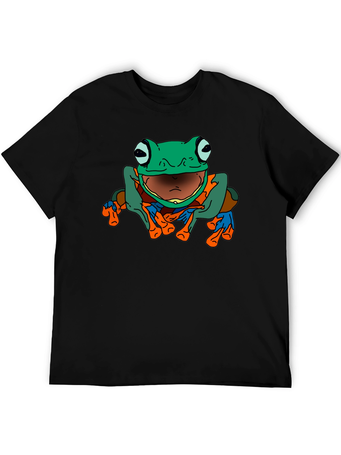 Frog Graphic Tee - Mens Black T-Shirt