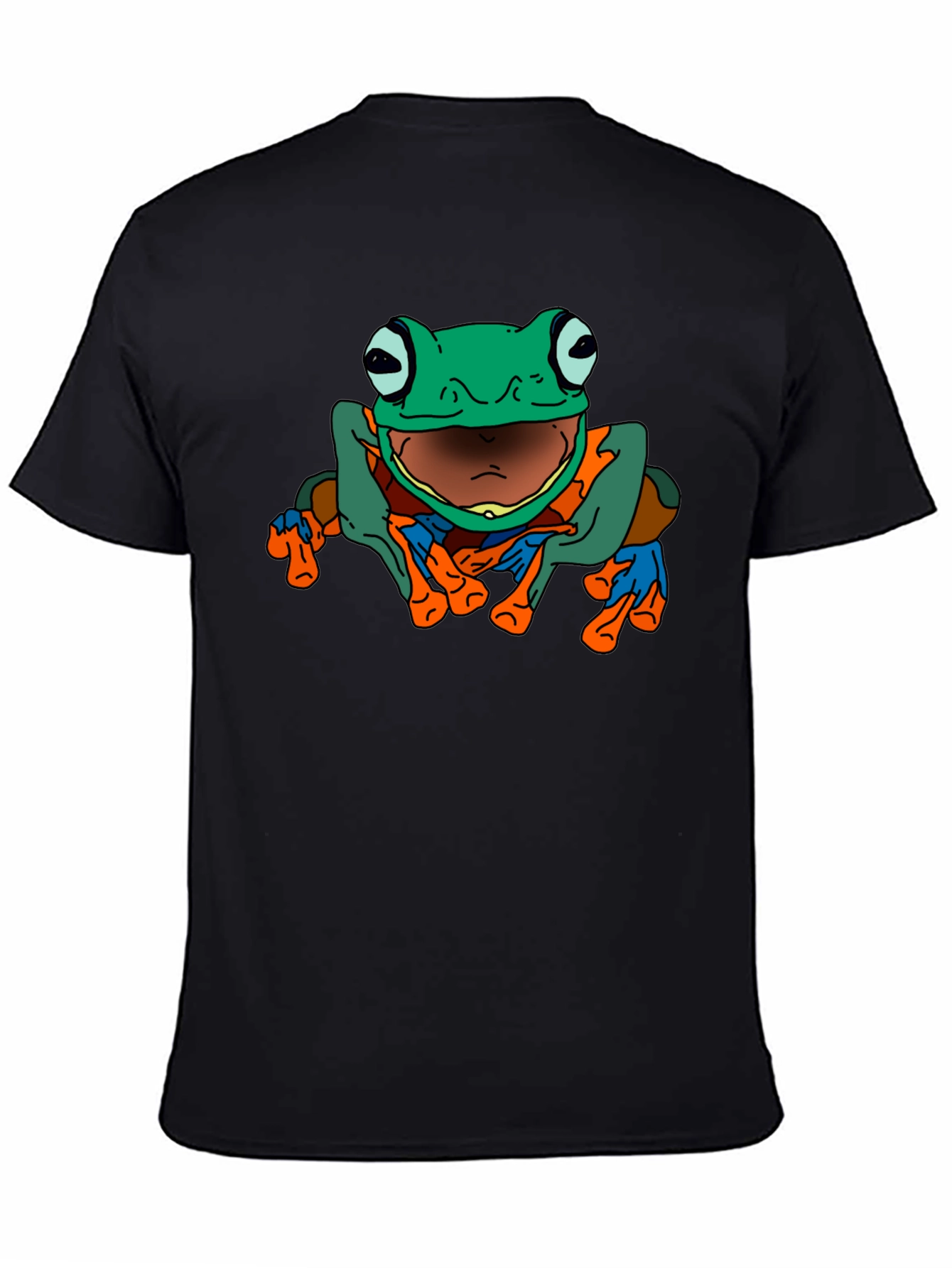 Frog Graphic Tee - Mens Black T-Shirt