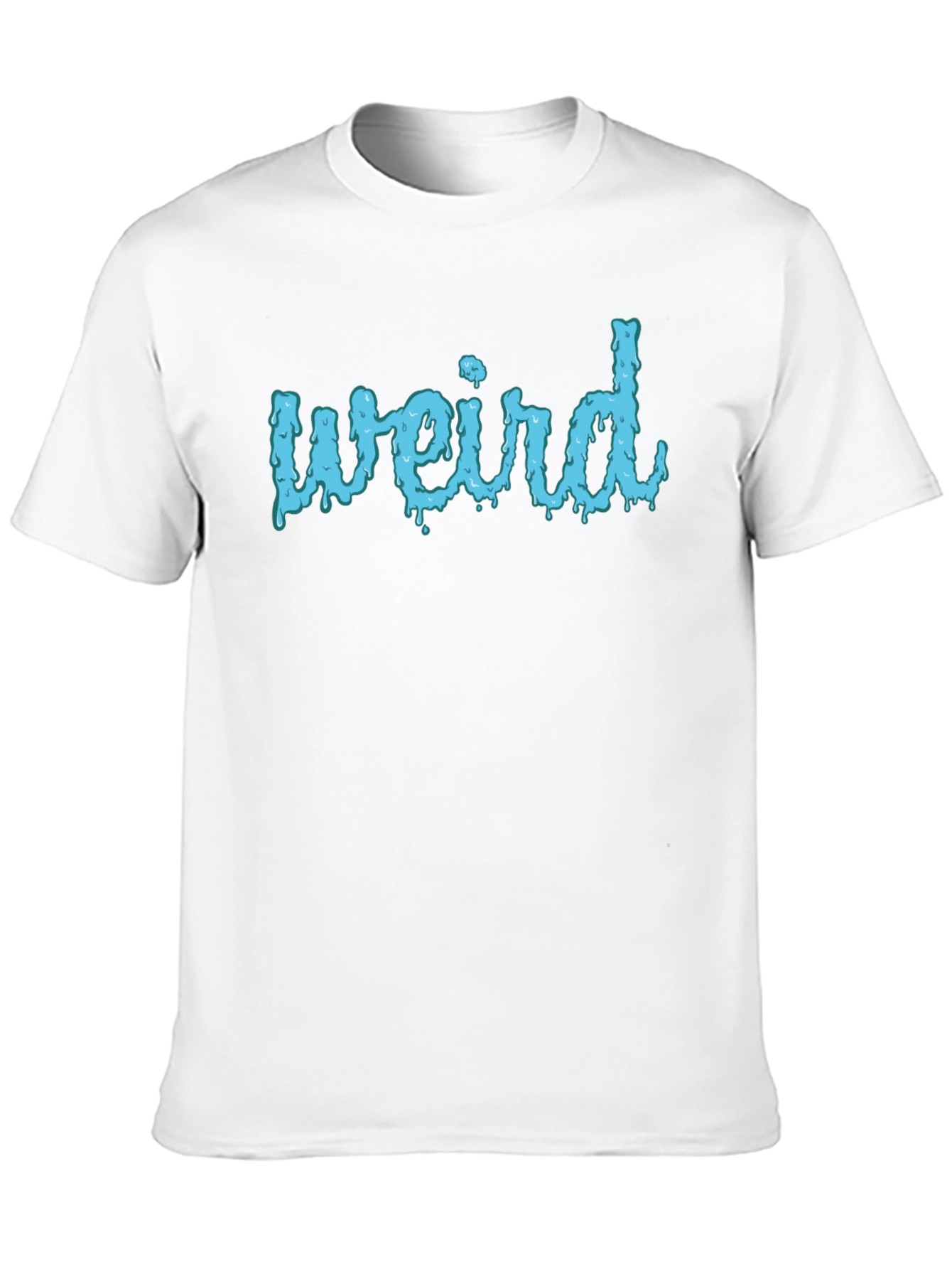 Weird Drip Tee - Cool Graphic Print T-Shirt