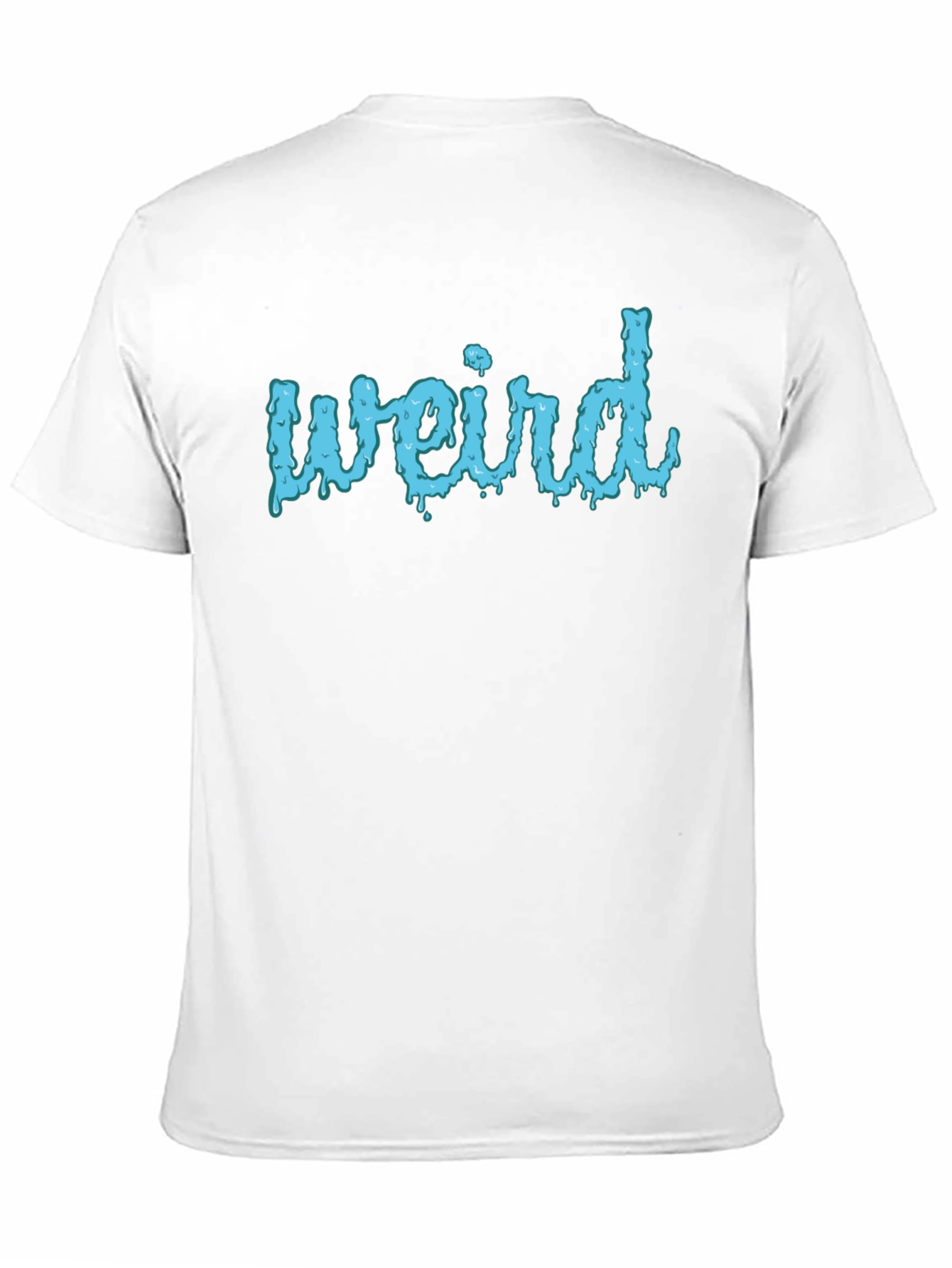 Weird Drip Tee - Cool Graphic Print T-Shirt
