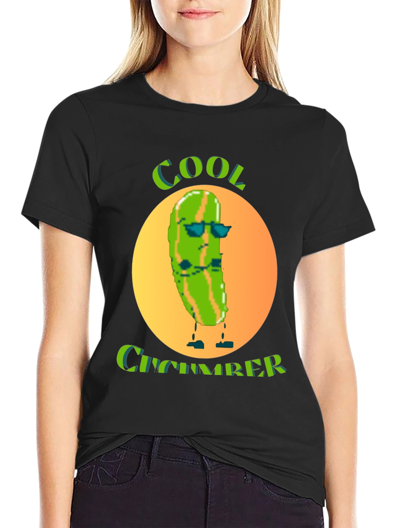 Cool Cucumber Graphic Tee