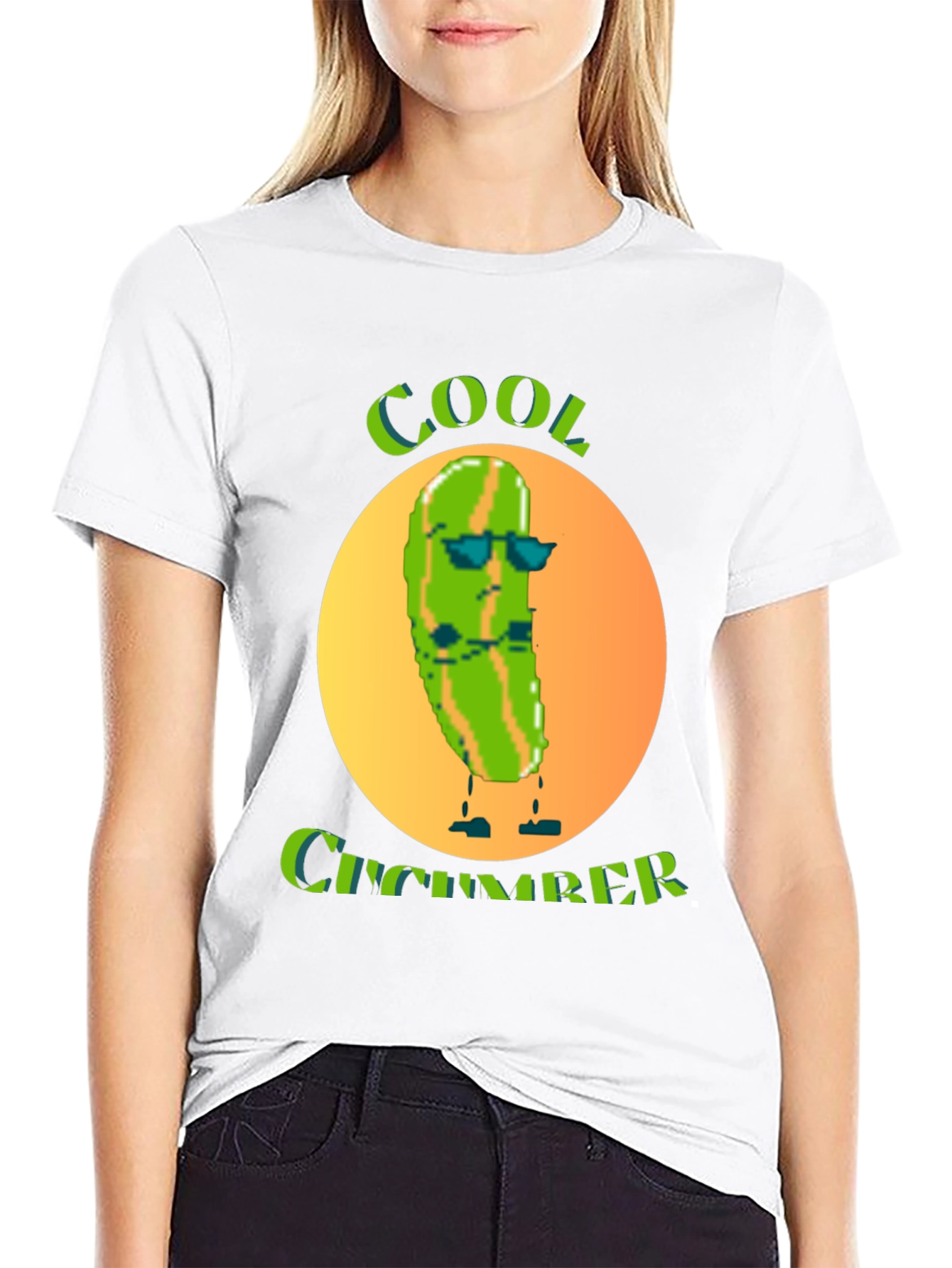Cool Cucumber Graphic Tee