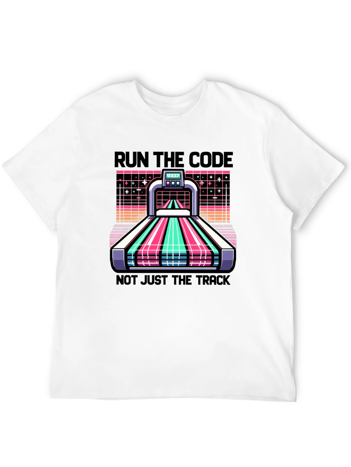 Run the Code Graphic T-Shirt
