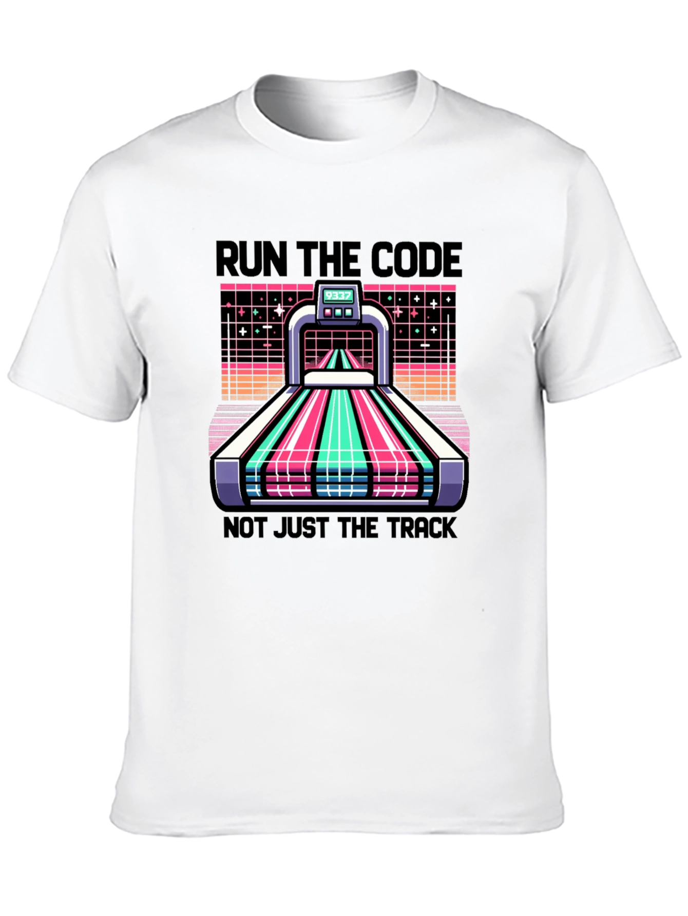 Run the Code Graphic T-Shirt