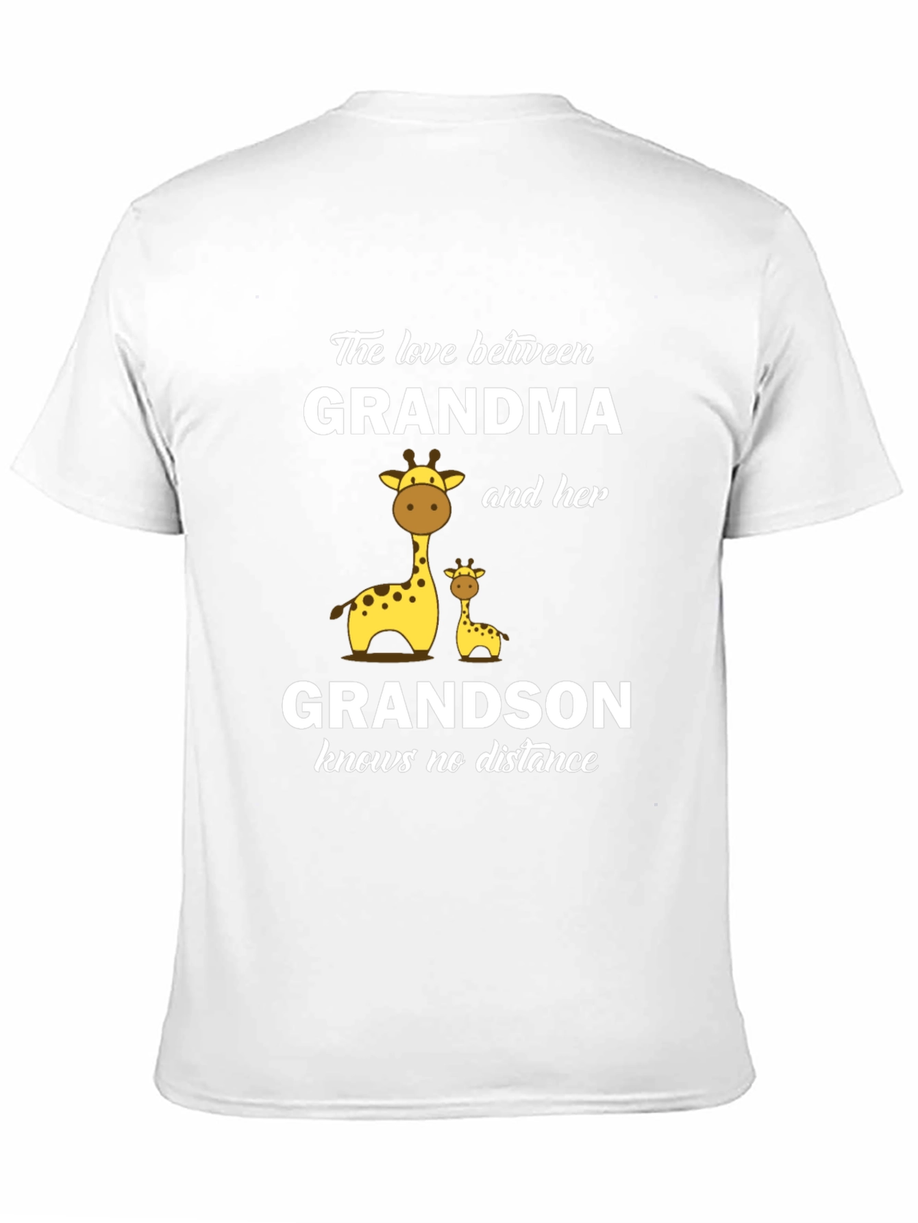 Grandma and Grandson Giraffe T-Shirt