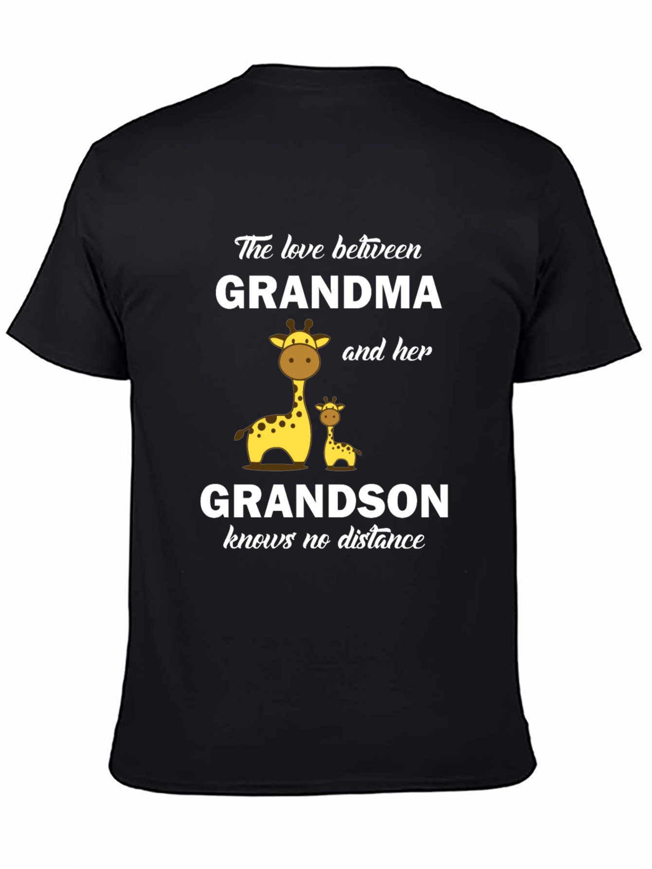 Grandma and Grandson Giraffe T-Shirt