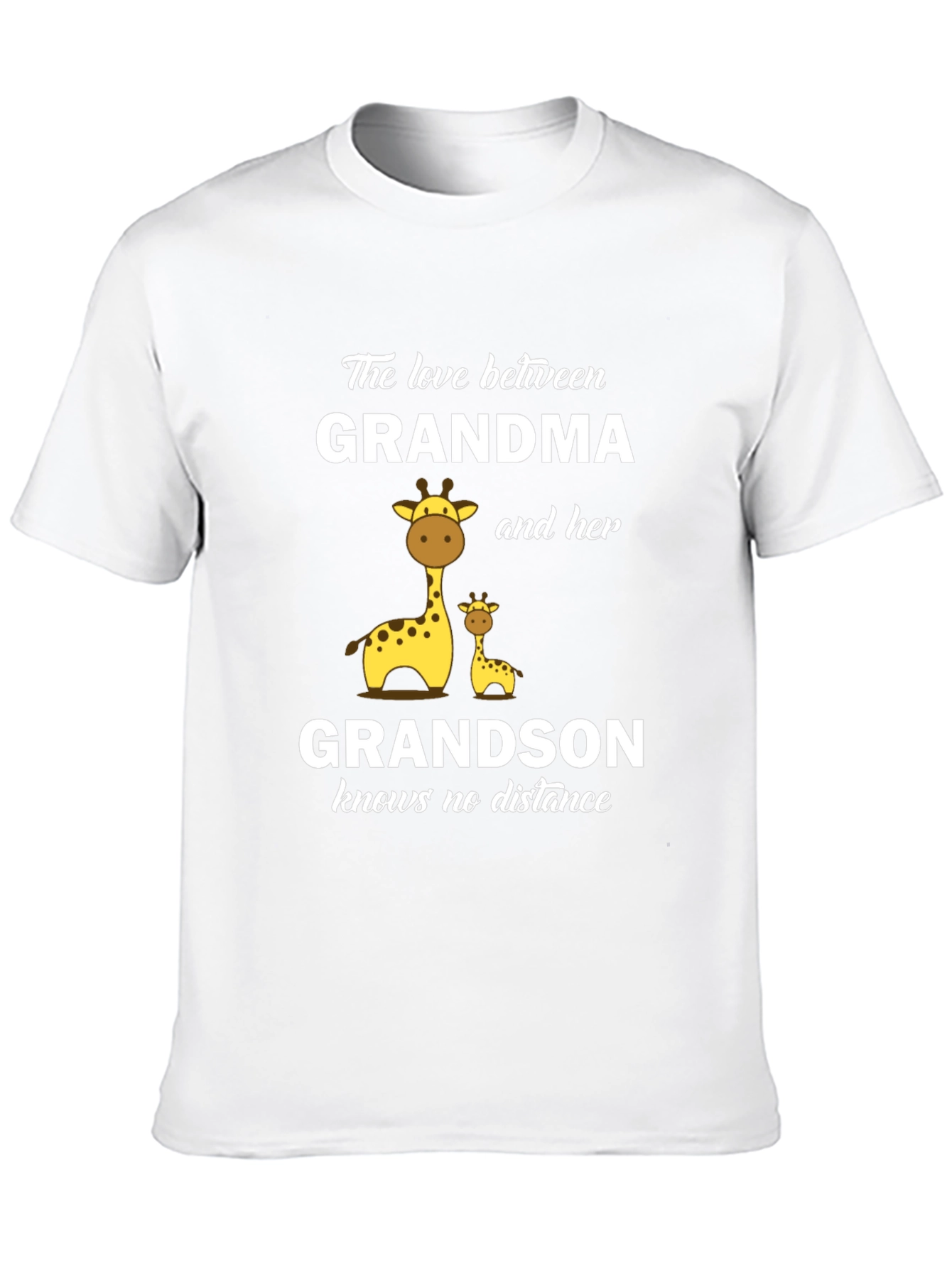 Grandma and Grandson Giraffe T-Shirt