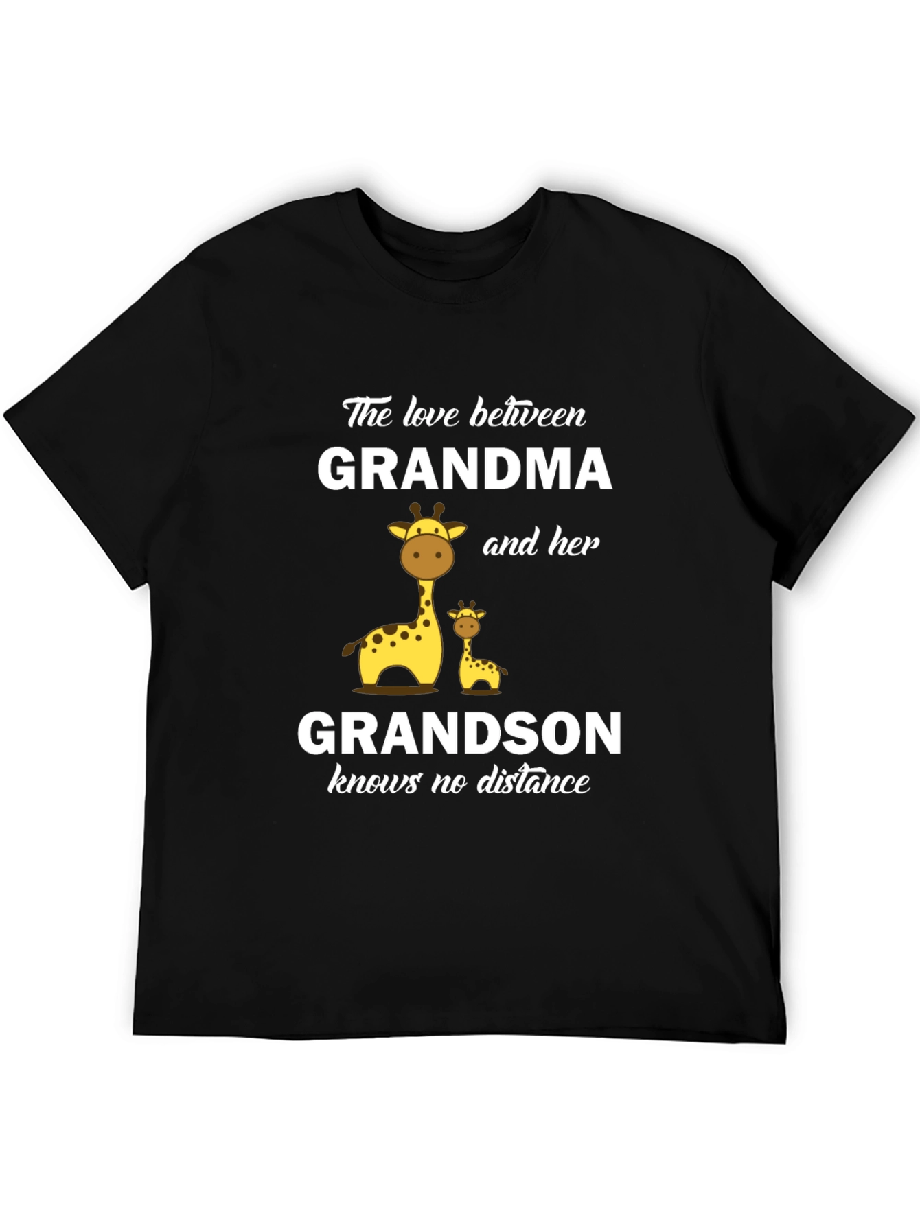 Grandma and Grandson Giraffe T-Shirt