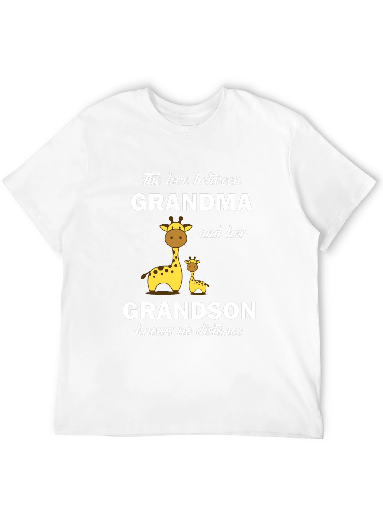 Grandma and Grandson Giraffe T-Shirt