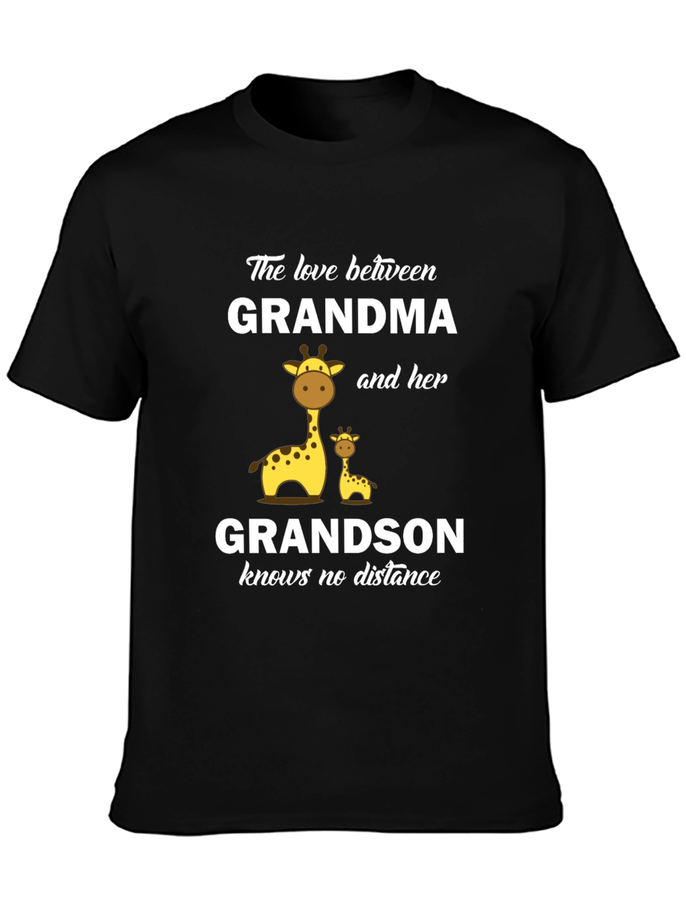 Grandma and Grandson Giraffe T-Shirt