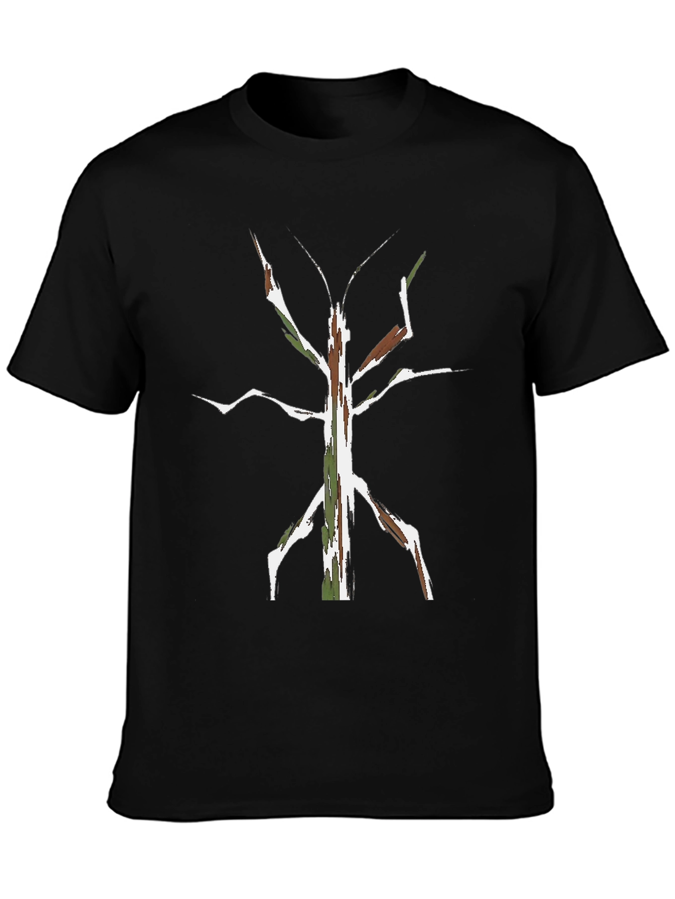 Stick Bug Camo Tee - Nature Inspired Graphic Shirt