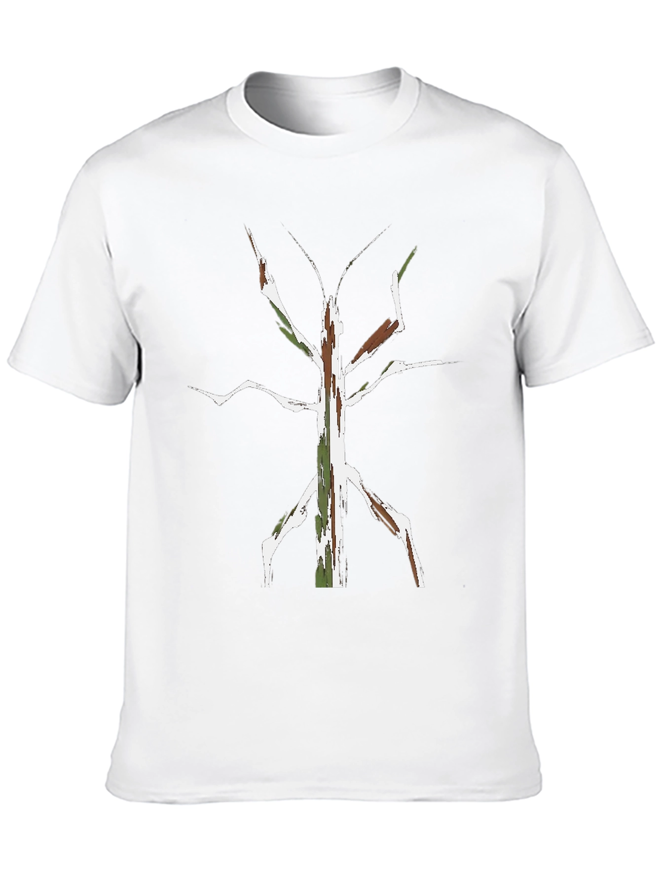 Stick Bug Camo Tee - Nature Inspired Graphic Shirt