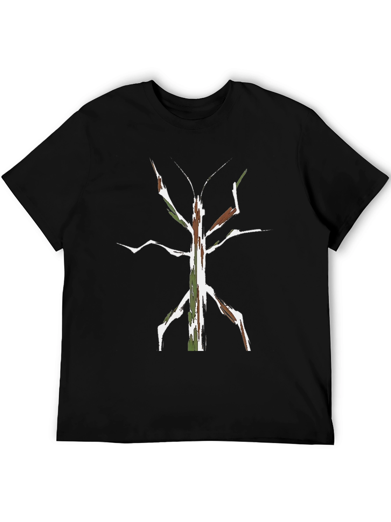 Stick Bug Camo Tee - Nature Inspired Graphic Shirt