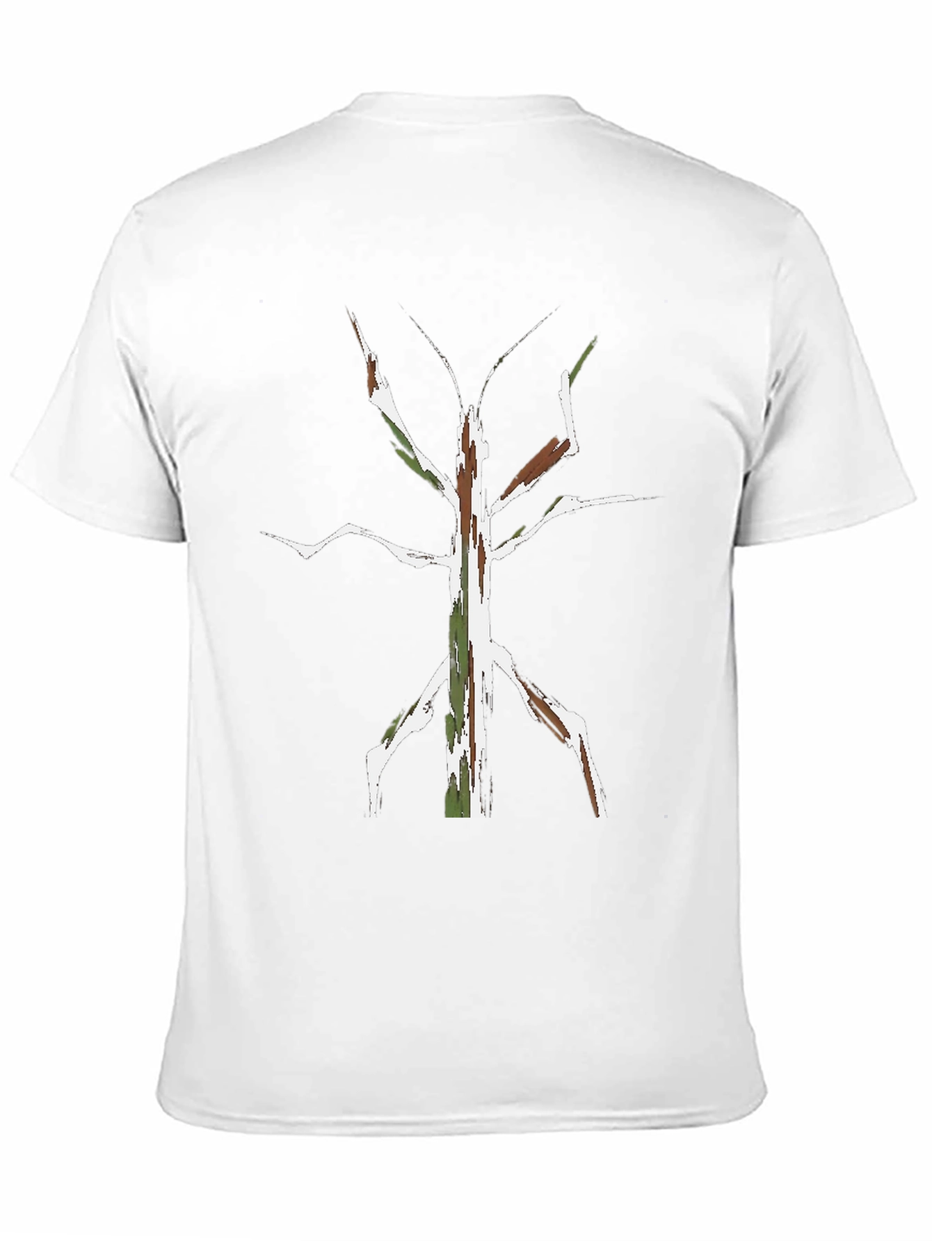 Stick Bug Camo Tee - Nature Inspired Graphic Shirt