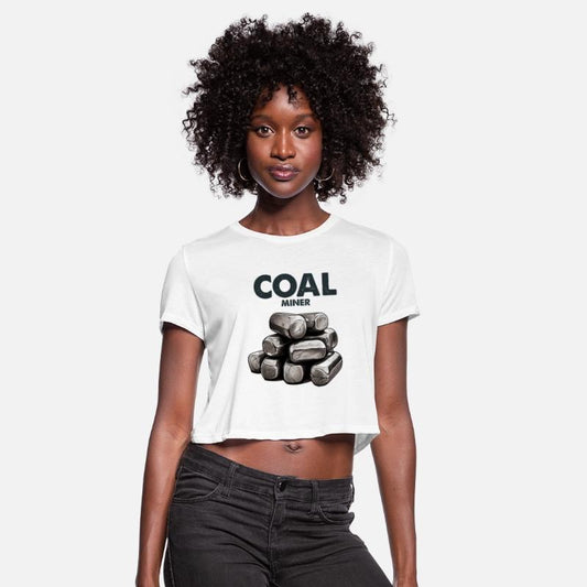 Coal Miner T Shirt with American Flag
