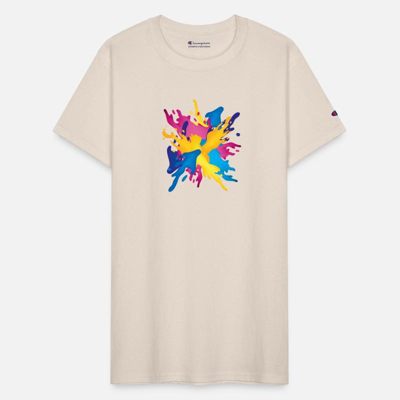 Color blob splash paint painter gift colorful spot