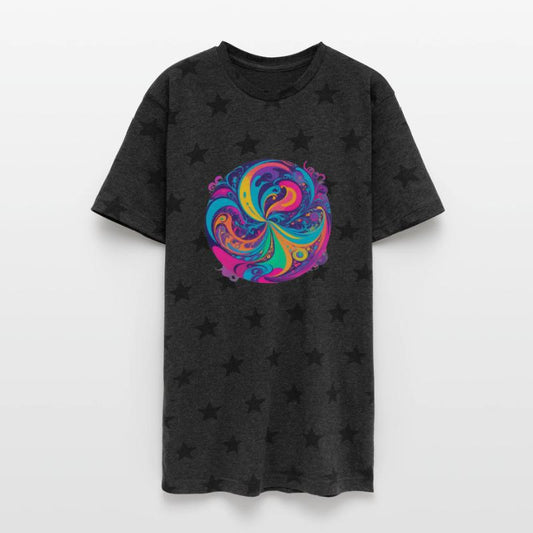 Color Swirl of Psychedelic Motion and Energy