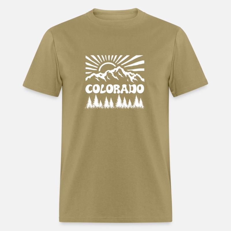 Colorado Flag Mountain State 70S Style