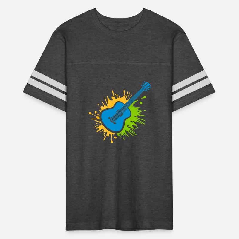 colorful colorful guitarist drop