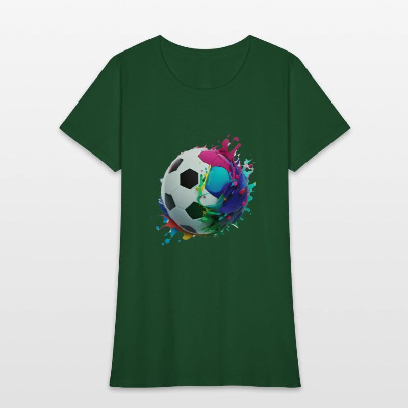 Colorful Soccer Ball