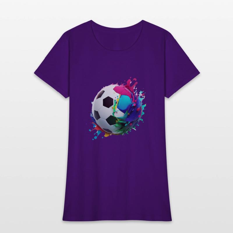 Colorful Soccer Ball