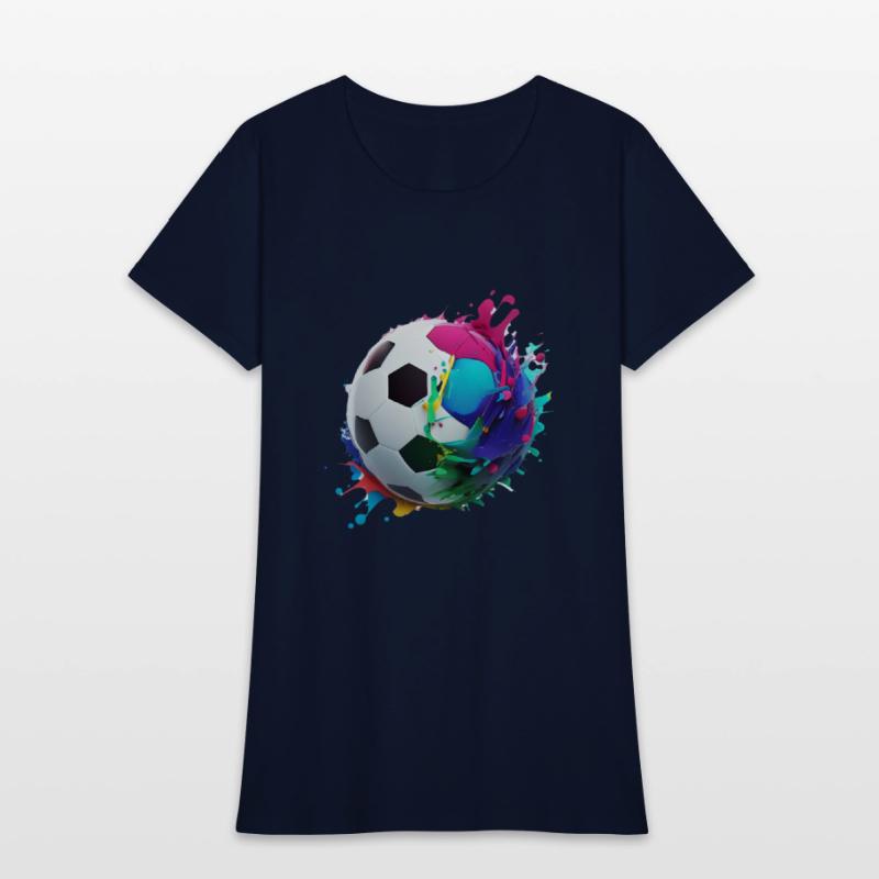 Colorful Soccer Ball