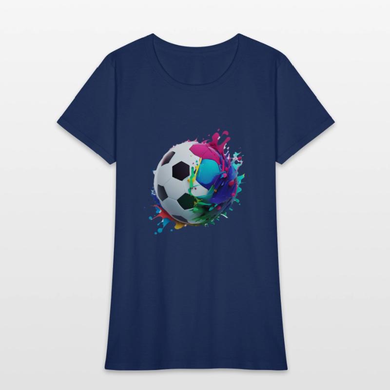 Colorful Soccer Ball