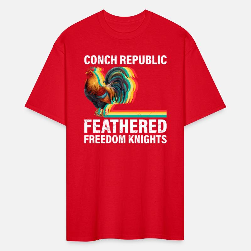 CONCH REPUBLIC FEATHERED FREEDOM KNIGHTS