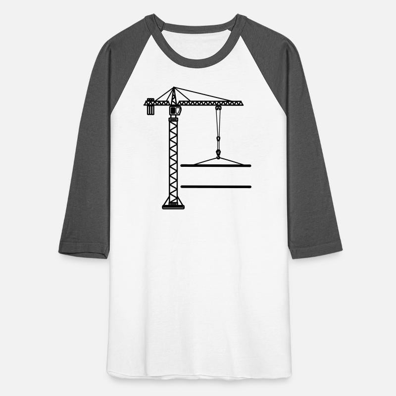 Construction crane banner logo